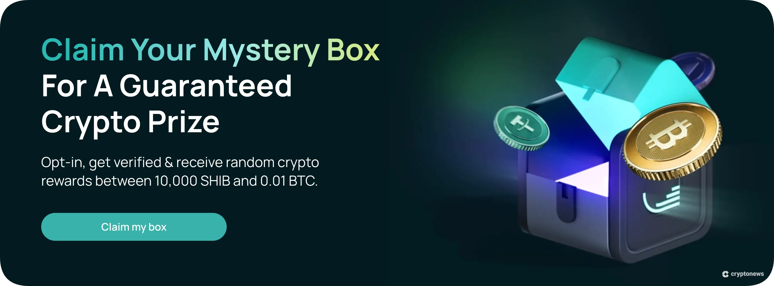Crypto mystery boxes giveaways 2026